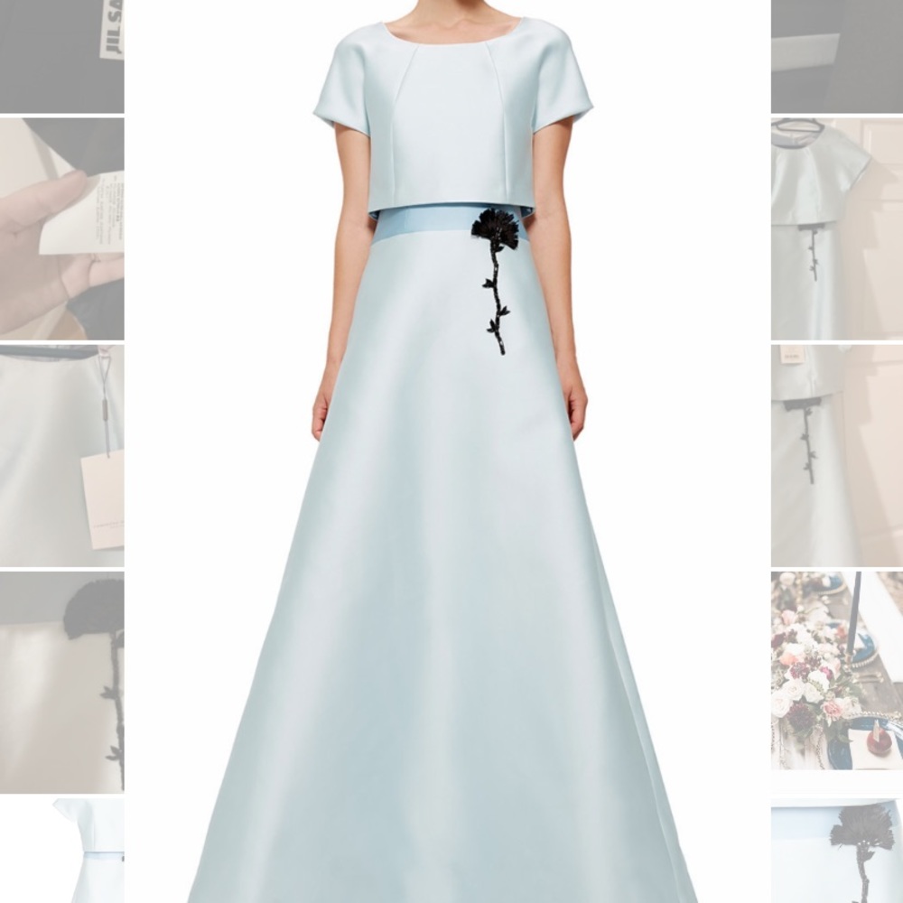 Carolina Herrera A-Line Gown T-Shirt overlay